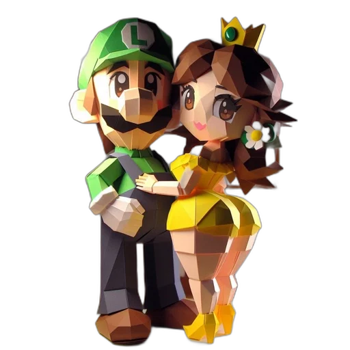 crown, staff, pixel art, concept art, 3d render, fantasy art, green, golden transparent PNG cut-out