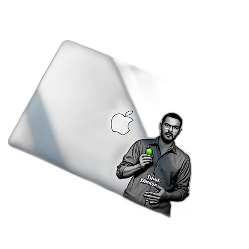 jacket, 3d render, photorealistic, concept art, pixel art, green, silver, laptop transparent PNG cut-out