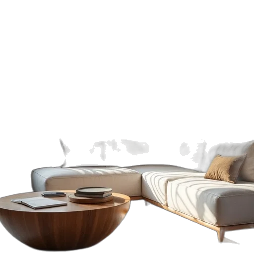 furniture, 3d render, photorealistic, concept art, earth tones, monochrome, golden, example transparent PNG cut-out