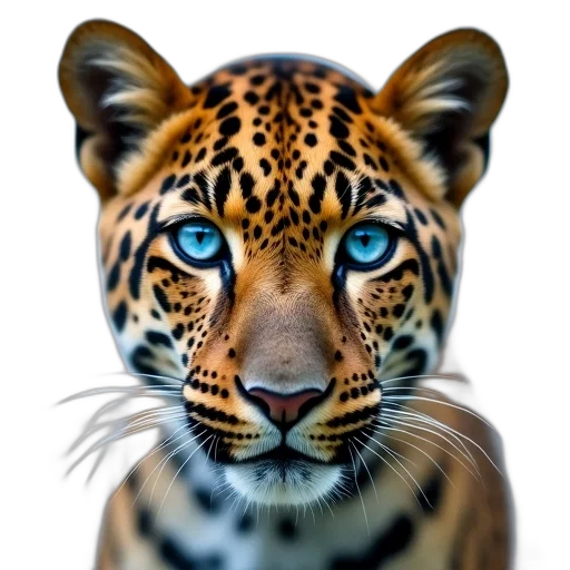 animal, face, creature, jewelry, photorealistic, 3d render, fantasy art, concept art transparent PNG cut-out