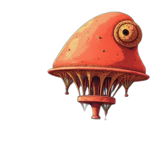 hat, robot, mask, creature transparent PNG cut-out