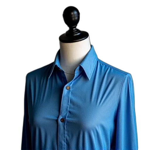 jacket, dress, staff, blue, mannequin, displays, shirt, textured transparent PNG cut-out