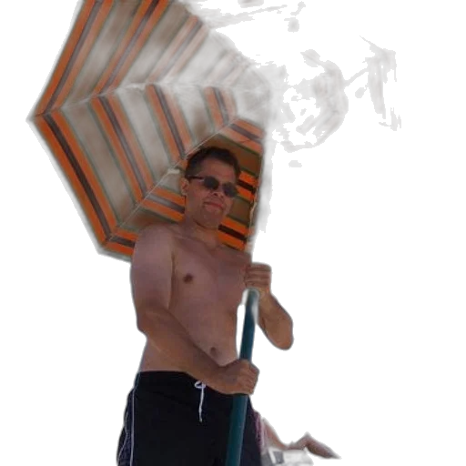 umbrella, creature, weapon, animal, 3d render, vaporwave, concept art, photorealistic transparent PNG cut-out