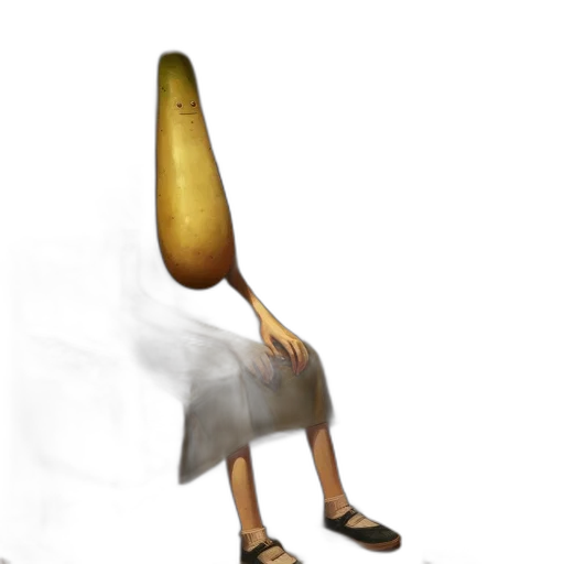 shoes, creature, animal, hat, 3d render, concept art, photorealistic, pixel art transparent PNG cut-out