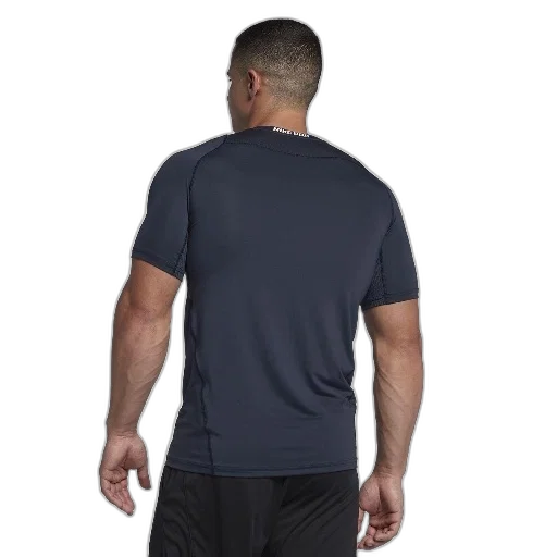 jacket, staff, man, wearing, dark, blue, nike, short-sleeved transparent PNG cut-out