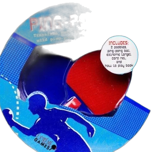 hat, mask, shoes, 3d render, blue, red, ping, pong transparent PNG cut-out