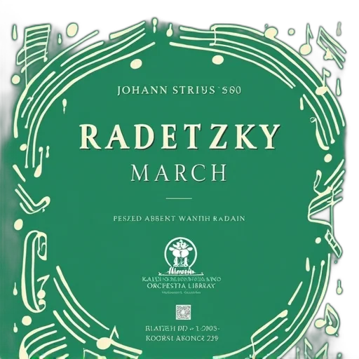 music, score, cover, titled, johann, strauss, radetzky, march transparent PNG cut-out