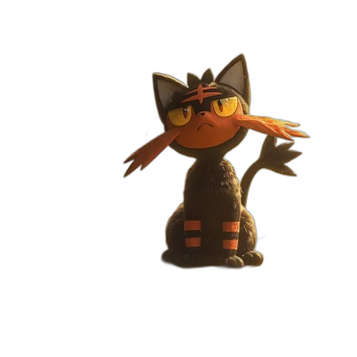 animal, staff, creature, mask, 3d render, concept art, pixel art, fantasy art transparent PNG cut-out