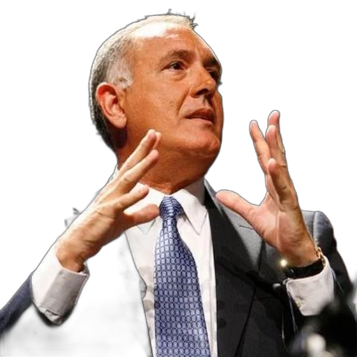 umbrella, man, suit, tie, gesturing, his, hands, likely transparent PNG cut-out