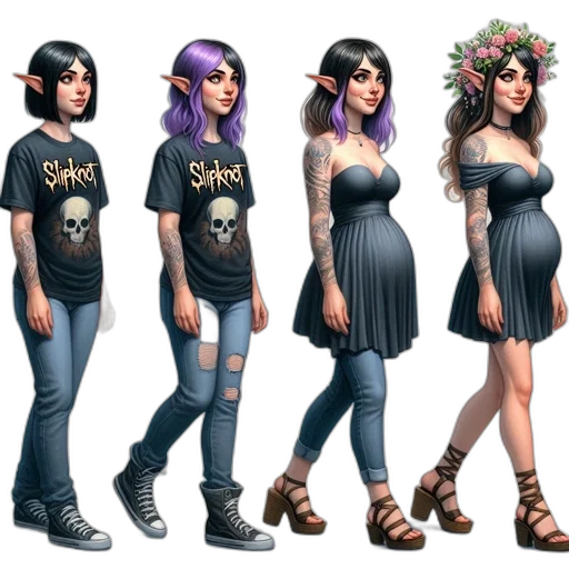 dress, concept art, fantasy art, 3d render, cartoon, earth tones, dark, pastel transparent PNG cut-out