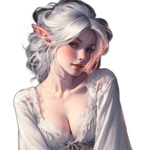 dragon, dress, face, crown, fantasy art, concept art, pixel art, photorealistic transparent PNG cut-out