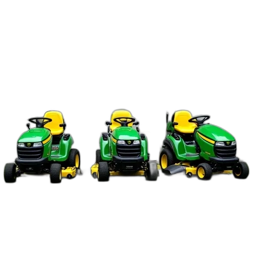 car, pixel art, 3d render, concept art, row, green, lawn, mowers transparent PNG cut-out