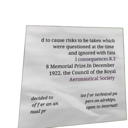 poster, text, about, memorial, prize, mentioning, royal, aeronautical transparent PNG cut-out