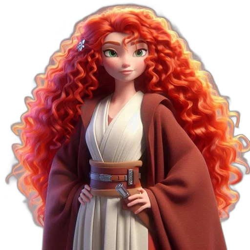 staff, 3d render, concept art, fantasy art, cartoon, fire, animated, girl transparent PNG cut-out