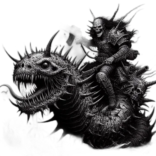 dragon, creature, animal, weapon, concept art, fantasy art, comic book art, photorealistic transparent PNG cut-out