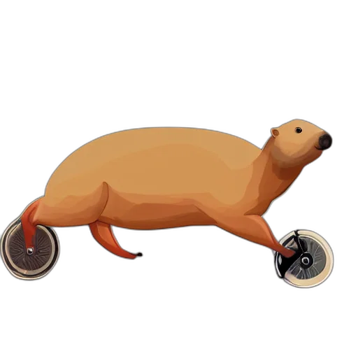 animal, creature, car, concept art transparent PNG cut-out