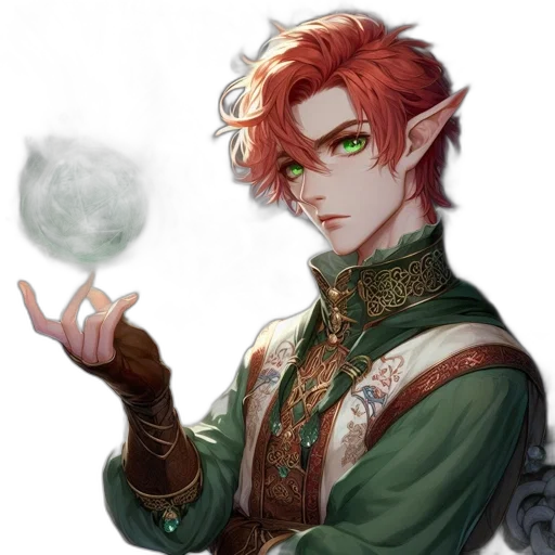 staff, dragon, fantasy art, concept art, pixel art, watercolor, green, red transparent PNG cut-out