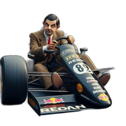 car, concept art, photorealistic, 3d render, cartoon, animated, male, figure transparent PNG cut-out