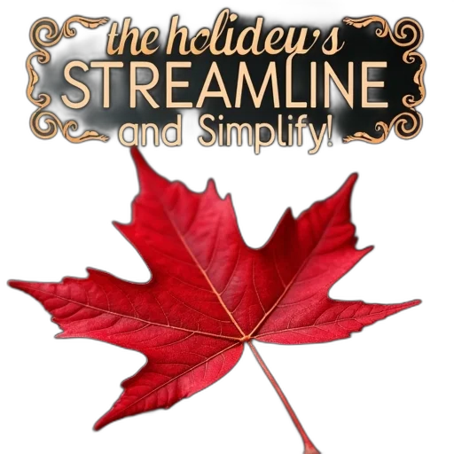 red, maple, leaf, lying, dark, surface, text, holidays transparent PNG cut-out