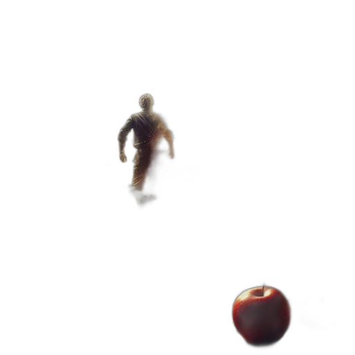 robot, creature, food, animal, pixel art, 3d render, concept art, photorealistic transparent PNG cut-out