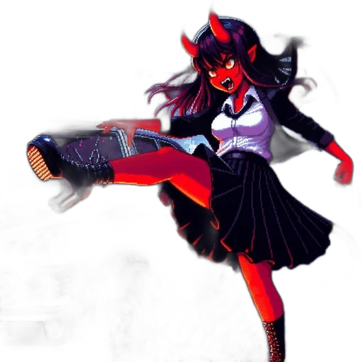 weapon, concept art, pixel art, fantasy art, anime, fire, neon lights, red transparent PNG cut-out