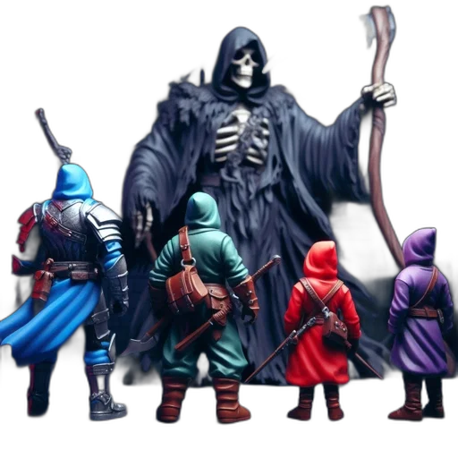 staff, concept art, fantasy art, comic book art, 3d render, dark, monochrome, dimly transparent PNG cut-out