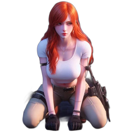 weapon, staff, jacket, robot, concept art, 3d render, fantasy art, pixel art transparent PNG cut-out