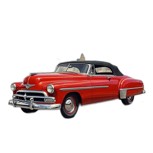car, photorealistic, 3d render, concept art, haynes, general, motors, revue transparent PNG cut-out