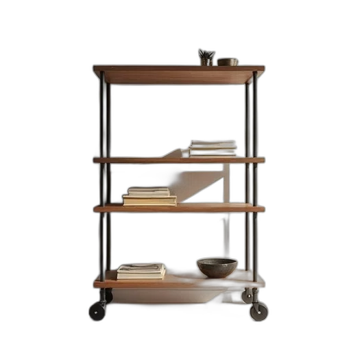 furniture, earth tones, open, shelf transparent PNG cut-out