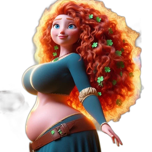 dress, fantasy art, concept art, photorealistic, 3d render, fire, animated, character transparent PNG cut-out