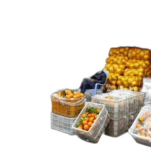 food, 3d render, fruit, vendor transparent PNG cut-out