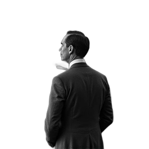 staff, face, jacket, photorealistic, henry, ford, man, who transparent PNG cut-out