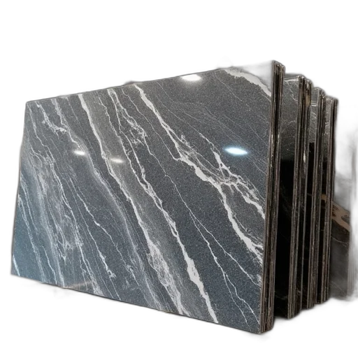 3d render, monochrome, granite, slabs transparent PNG cut-out