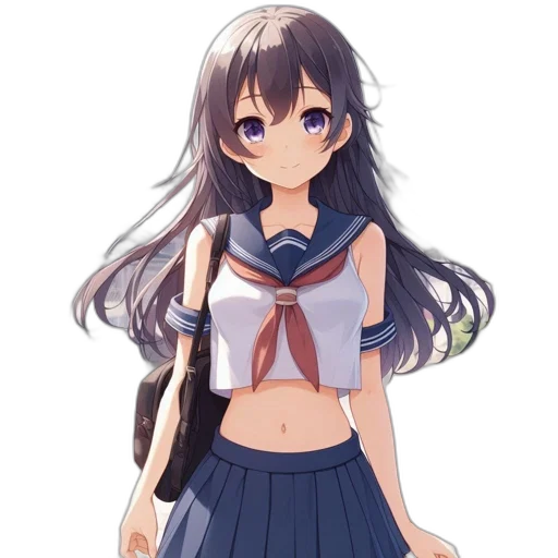 dress, staff, weapon, face, anime, pixel art, cartoon, concept art transparent PNG cut-out