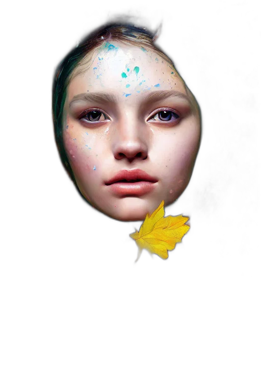 face, mask, crown, robot transparent PNG cut-out