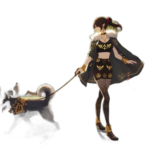 staff, animal, creature, weapon, concept art, fantasy art, pixel art, watercolor transparent PNG cut-out