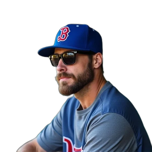 animal, creature, face, photorealistic, man, wearing, baseball, cap transparent PNG cut-out