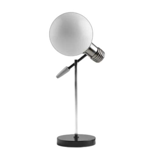 staff, hat, robot, 3d render, black, adjustable, desk, lamp transparent PNG cut-out