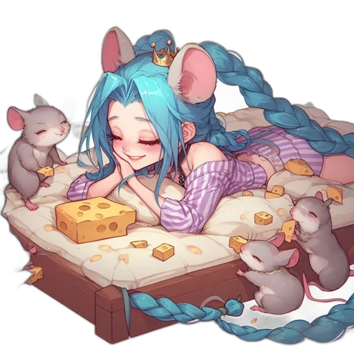 food, pixel art, concept art, fantasy art, anime, pastel, blue, animated transparent PNG cut-out