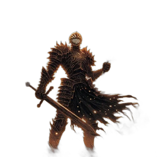 staff, sword, weapon, hair, concept art, 3d render, fantasy art, comic book art transparent PNG cut-out