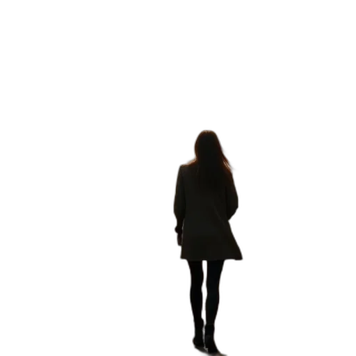 jacket, dress, staff, face transparent PNG cut-out