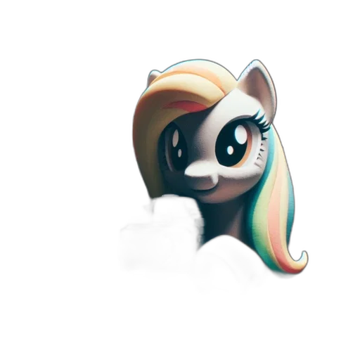 animal, staff, creature, pixel art, concept art, 3d render, fantasy art, monochrome transparent PNG cut-out