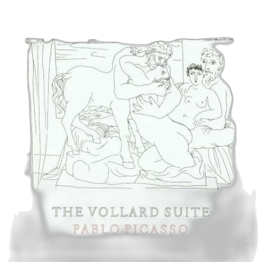 concept art, pastel, vollard, suite, artwork, pablo, picasso, featuring transparent PNG cut-out