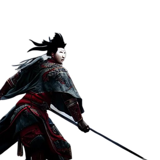 sword, weapon, concept art, 3d render transparent PNG cut-out