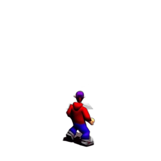 robot, hat, weapon, car, 3d render, pixel art, concept art, vaporwave transparent PNG cut-out