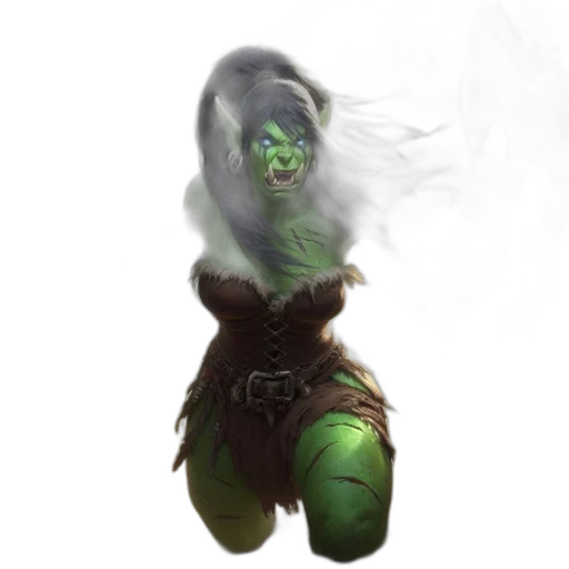 mask, creature, staff, face, concept art, fantasy art, photorealistic, pixel art transparent PNG cut-out