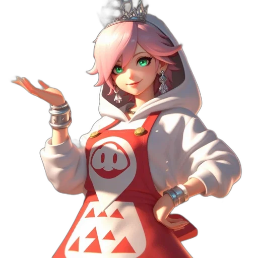 staff, jacket, weapon, dress, concept art, pixel art, 3d render, anime transparent PNG cut-out