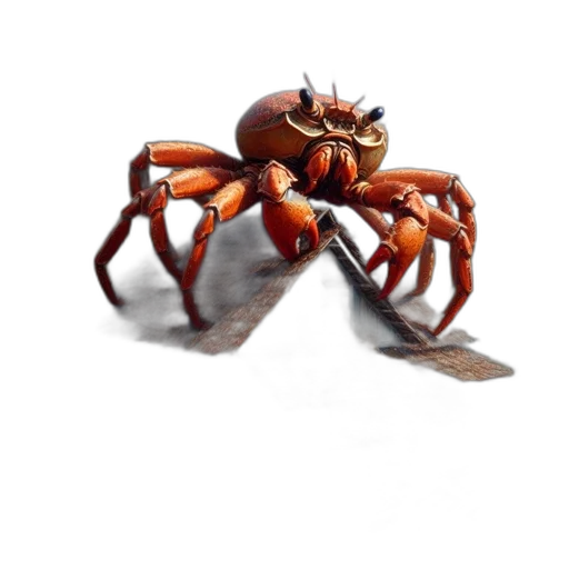 animal, creature, crown, weapon, 3d render, concept art, photorealistic, watercolor transparent PNG cut-out