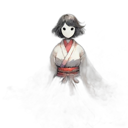staff, mask, dress, weapon, concept art, fantasy art, pixel art, anime transparent PNG cut-out
