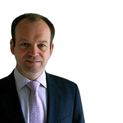 staff, man, suit, tie, stands, against, plain, background transparent PNG cut-out